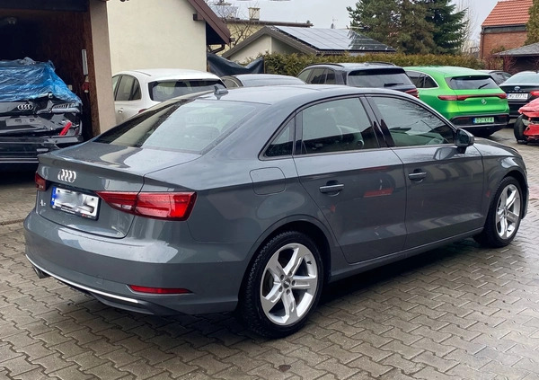 Audi A3 cena 46500 przebieg: 110000, rok produkcji 2018 z Krajenka małe 301